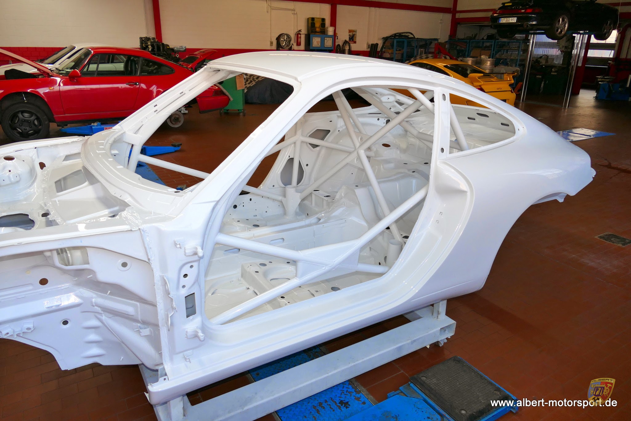 Porsche 996 GT3 Cup komplette Revision und Neuaufbau