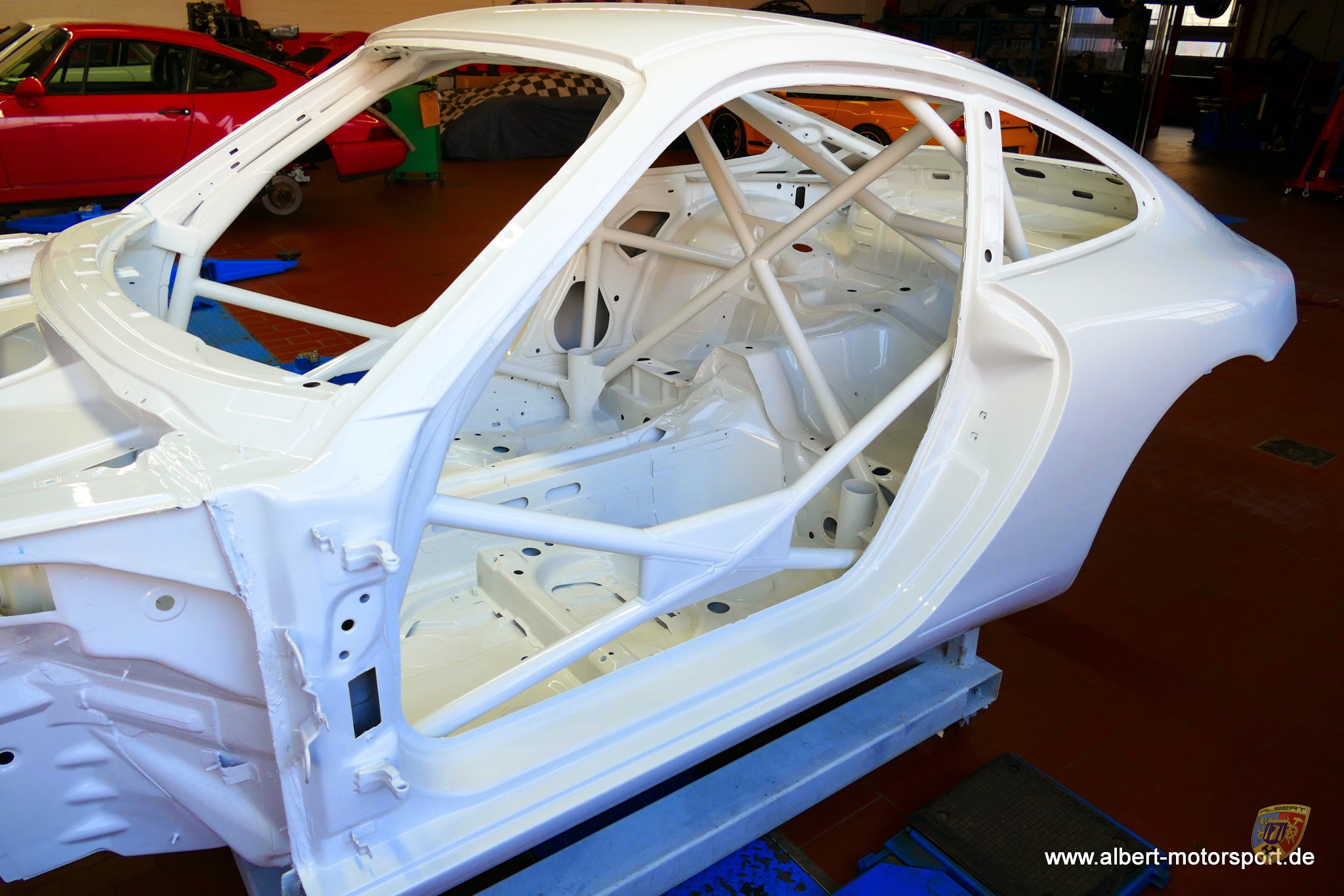 Porsche 996 GT3 Cup komplette Revision und Neuaufbau