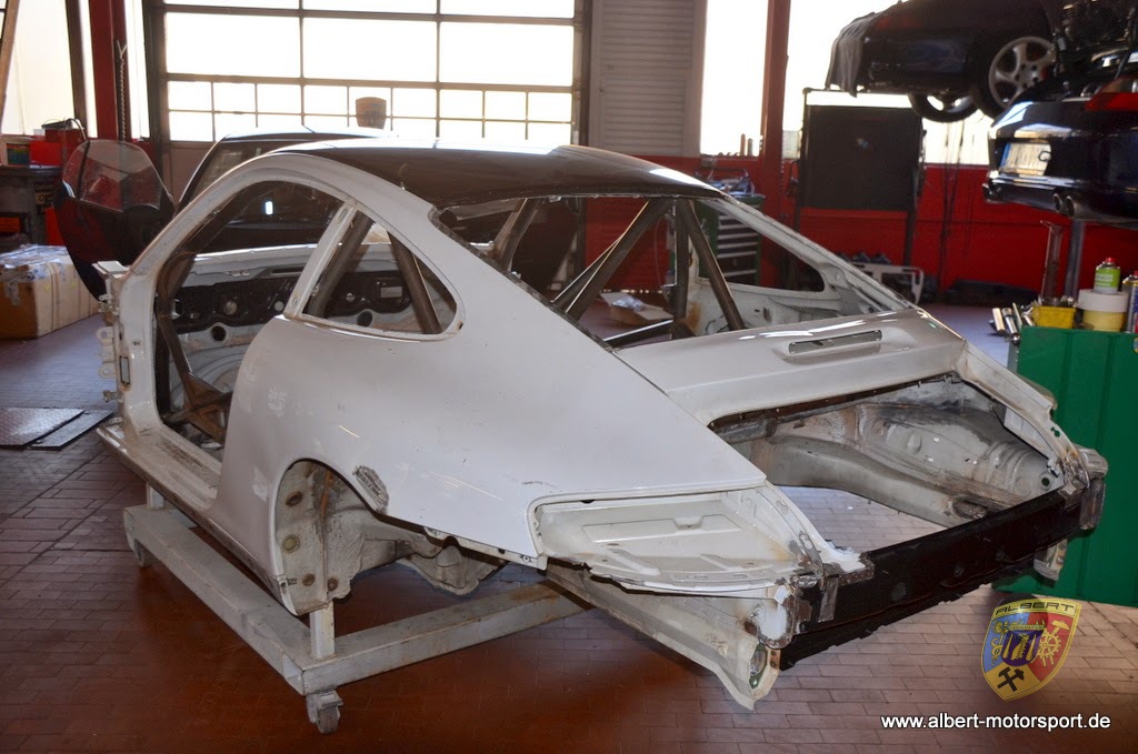 Porsche 996 GT3 Cup komplette Revision und Neuaufbau
