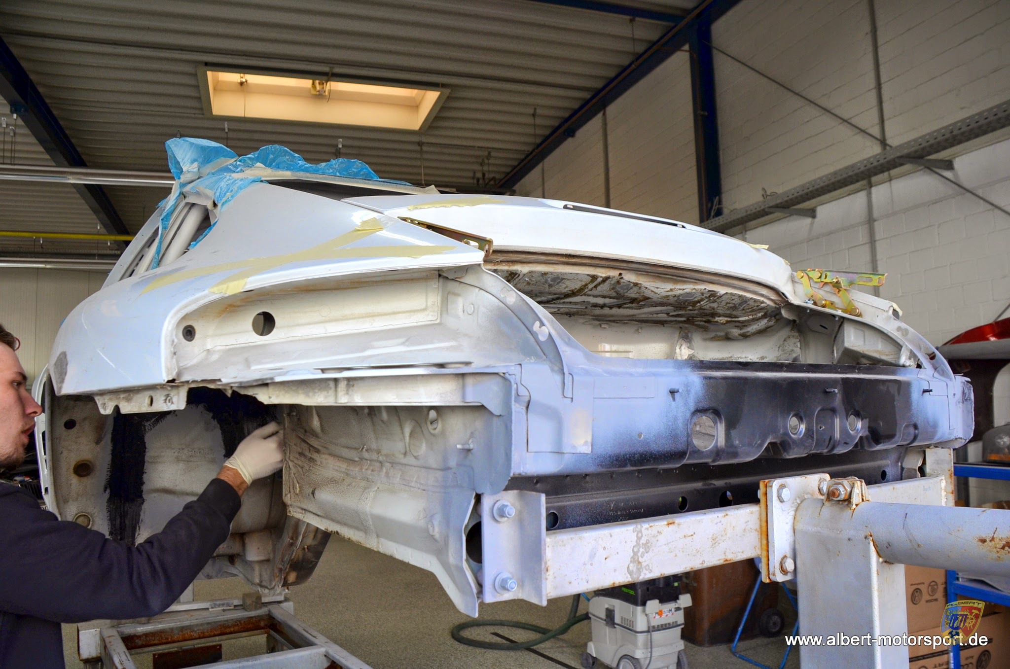 Porsche 996 GT3 Cup komplette Revision und Neuaufbau