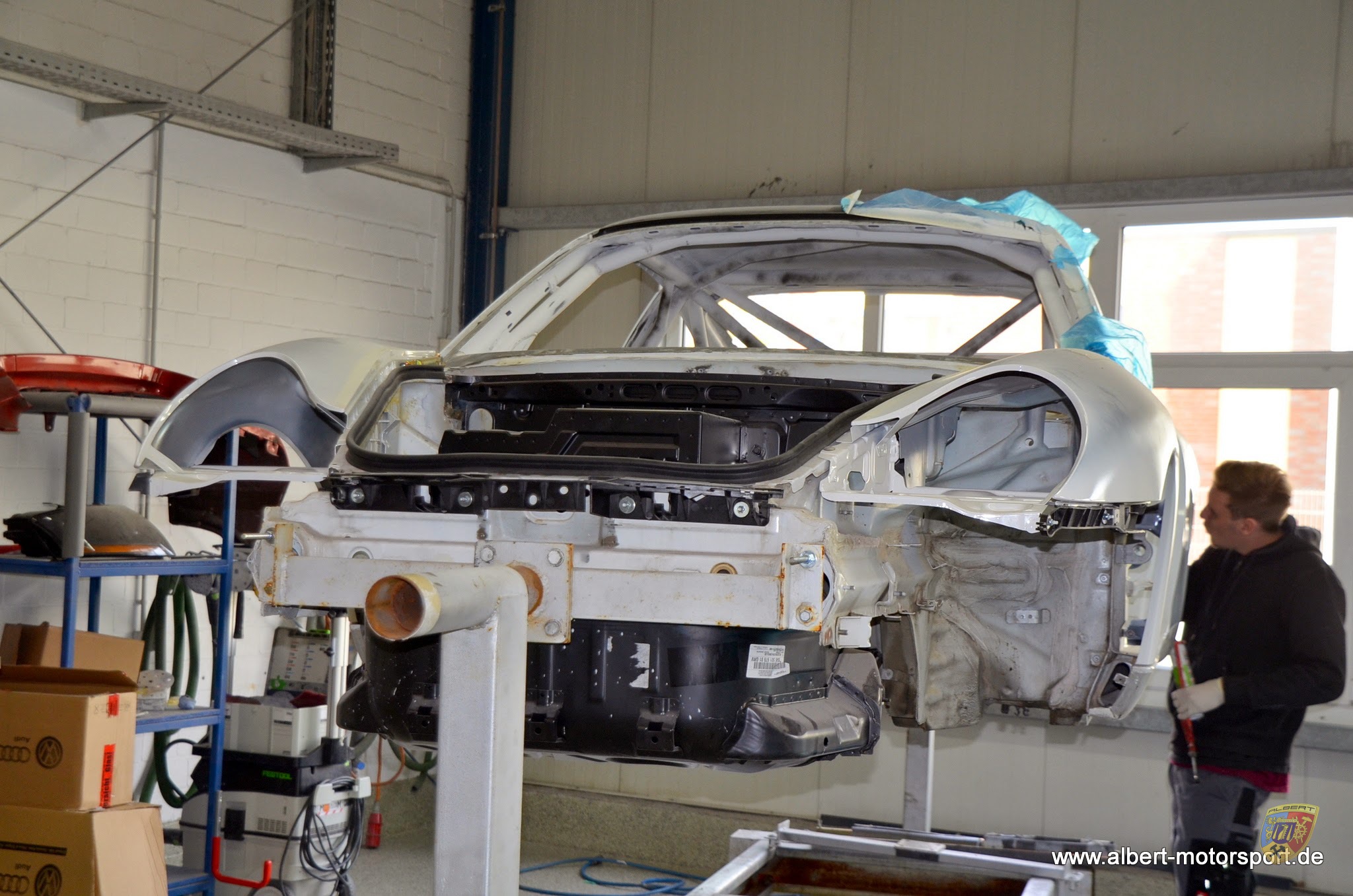 Porsche 996 GT3 Cup komplette Revision und Neuaufbau
