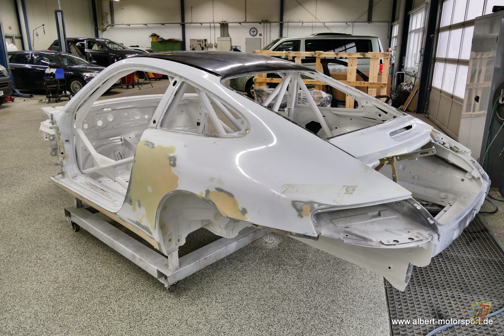 Porsche 996 GT3 Cup komplette Revision und Neuaufbau