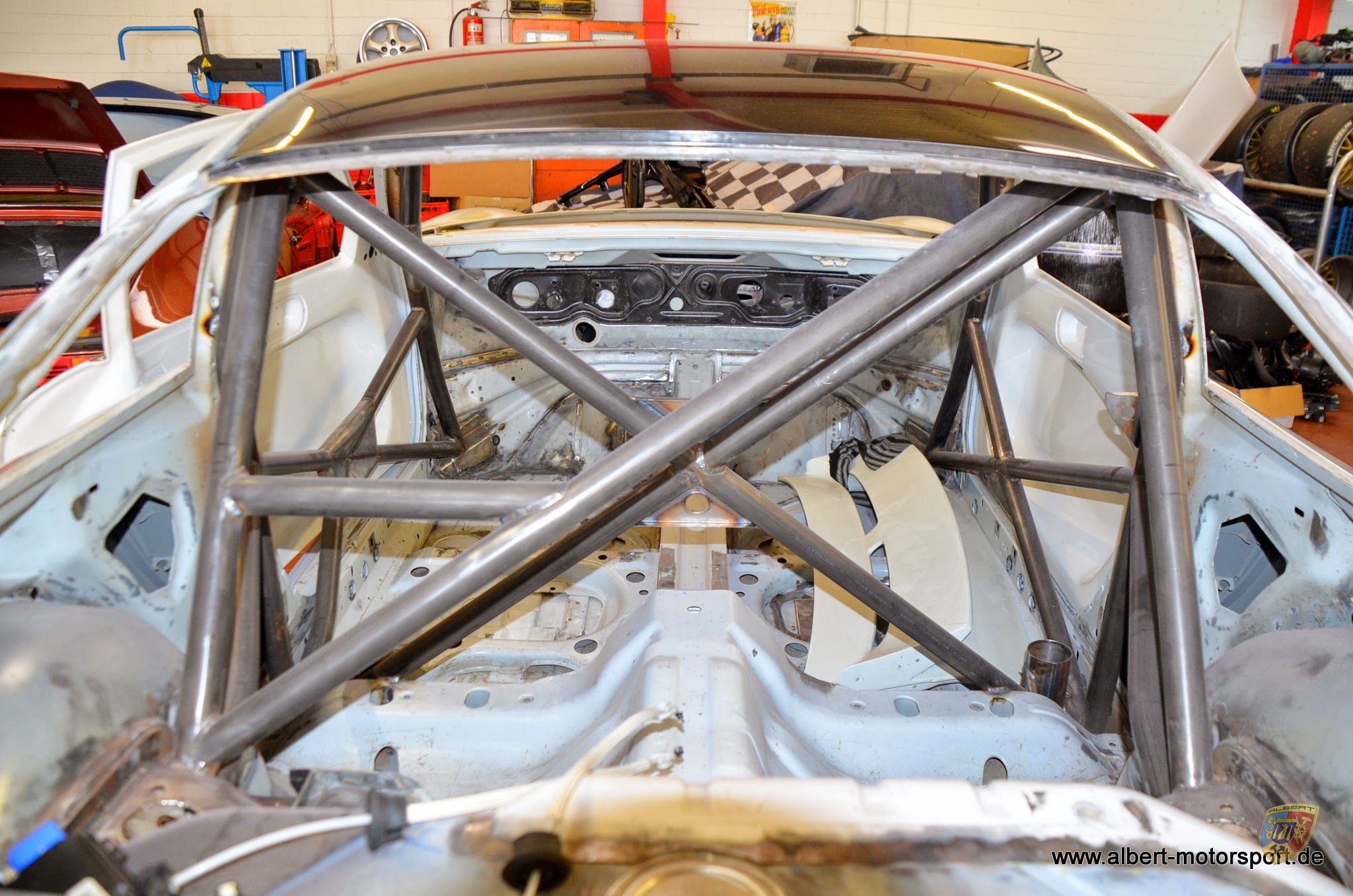 Porsche 996 GT3 Cup komplette Revision und Neuaufbau