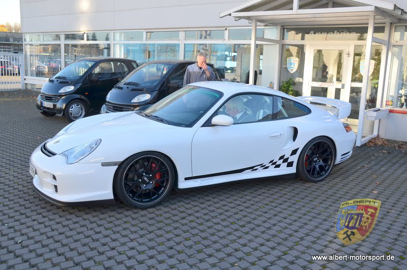 Porsche 996 GT2 Street Race Unfallschaden und Neuaufbau bei Albert Motorsport