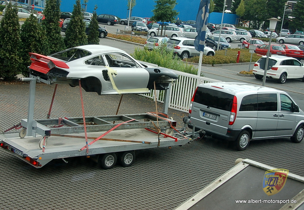 Porsche 996 GT2 Street Race Unfallschaden und Neuaufbau bei Albert Motorsport