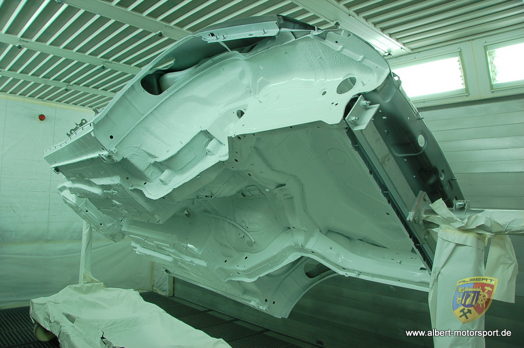Porsche 996 GT2 Street Race Unfallschaden und Neuaufbau bei Albert Motorsport