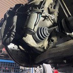 Desacoplar el eje trasero del Porsche 997 Carrera