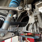 Desacoplar el eje trasero del Porsche 997 Carrera