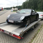 Porsche 997 Carrera Motorschaden Dänemark Kristensen