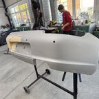 Porsche 997 Carrera Unfallschaden Reparatur Umrüstung auf Ducktail und Diffusor