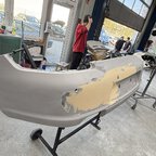 Porsche 997 Carrera Unfallschaden Reparatur Umrüstung auf Ducktail und Diffusor