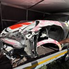 Porsche 991 GT3 Cup Unfall- Seitenschaden VSpronsen