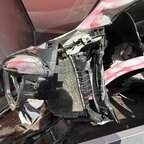 Porsche 991 GT3 Cup Unfall- Seitenschaden VSpronsen