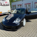 Porsche 996 Turbo Karosserie Umbauten und Getriebereparatur bei Albert Motorsport