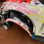 Porsche 991 GT3 Cup Unfall- Seitenschaden VSpronsen