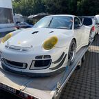 Porsche 997 GT3 R sichten und Rennvorbereitung