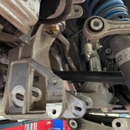 Desacoplar el eje trasero del Porsche 997 Carrera