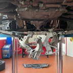Desacoplar el eje trasero del Porsche 997 Carrera