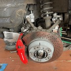 Porsche 996 Turbo Fahrschemel Entkoppelung zur Verbesserung der Straßenlage