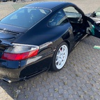 Porsche 996 Turbo Karosserie Umbauten und Getriebereparatur bei Albert Motorsport