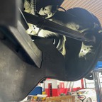 Desacoplar el eje trasero del Porsche 997 Carrera